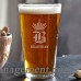 Home Wet Bar King of Pints Personalized 16 oz. Glass Pint Glass HWTB1473